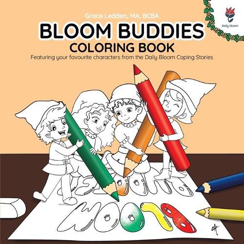 Cover image for Bloom Buddies Coloring Book #1