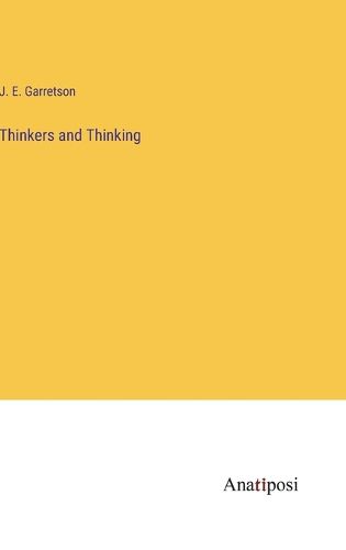 Cover image for Thinkers and Thinking