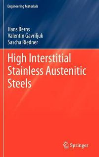 Cover image for High Interstitial Stainless Austenitic Steels