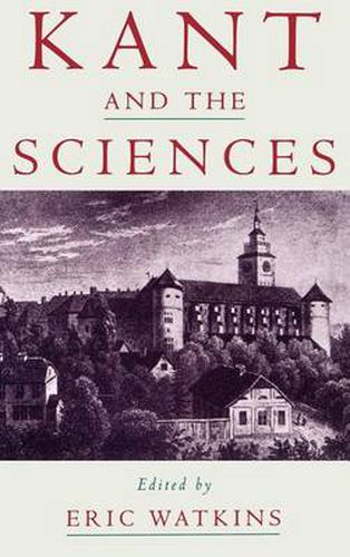 Cover image for Kant and the Sciences