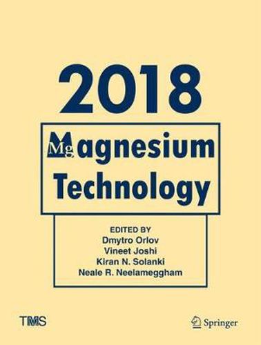 Cover image for Magnesium Technology 2018