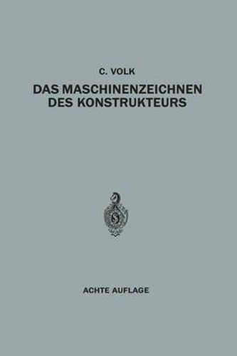 Cover image for Das Maschinenzeichnen Des Konstrukteurs