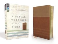 Cover image for NIV, Biblical Theology Study Bible, Leathersoft, Tan/Brown, Comfort Print: Follow God's Redemptive Plan as It Unfolds throughout Scripture