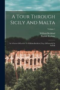 Cover image for A Tour Through Sicily And Malta