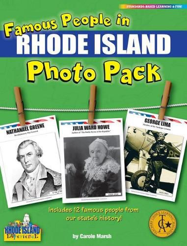 Cover image for Famous People from Rhode Island Photo Pack