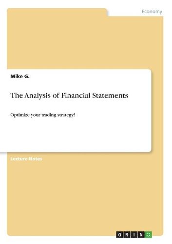 Cover image for The Analysis of Financial Statements