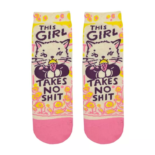 Cover image for This Girl Takes No Shit Ankle Socks