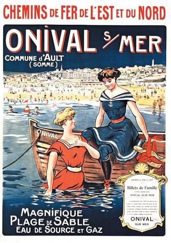 Cover image for Carnet Ligne Ligne Affiche Chemins de Fer Onival-Sur-Mer