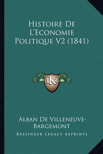 Histoire de L'Economie Politique V2 (1841)