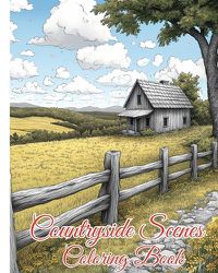 Cover image for Countryside Scenes Coloring Book