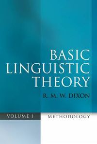 Cover image for Basic Linguistic Theory Volume 1: Methodology