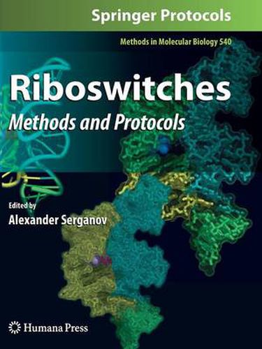 Cover image for Riboswitches: Methods and Protocols