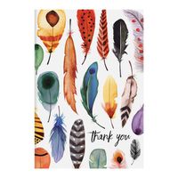 Cover image for Feathers Parcel Thank You Notecards