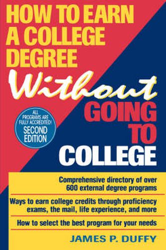 Cover image for How to Earn a College Degree without Going to College