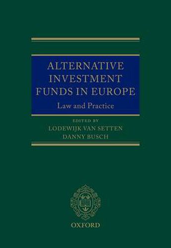 Cover image for Alternative Investment Funds in Europe