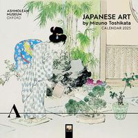 Cover image for Ashmolean Museum: Japanese Art by Mizuno Toshikata Wall Calendar 2025 (Art Calendar)