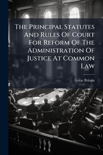 Cover image for The Principal Statutes And Rules Of Court For Reform Of The Administration Of Justice At Common Law