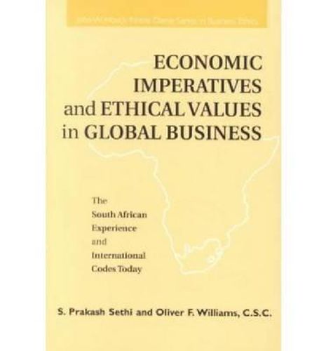 Cover image for Economic Imperatives Ethical Values Global Bus