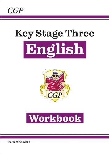 Cover image for KS3 English Workbook (with answers)