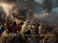 Cover image for Quebec: A Painting by Adam Miller