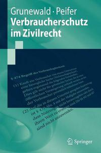 Cover image for Verbraucherschutz im Zivilrecht