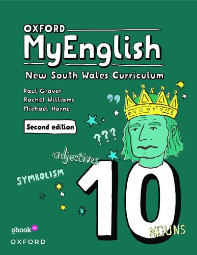 Cover image for Oxford MyEnglish 10 Student Workbook+Student obook pro
