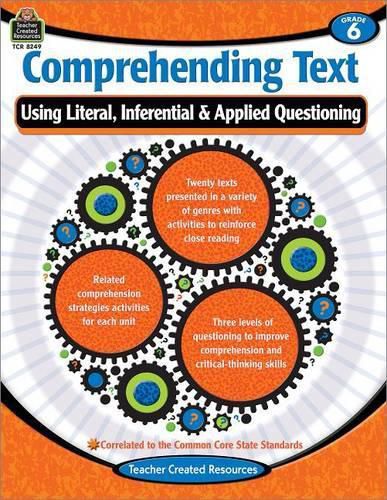 Cover image for Comprehending Text Using Literal/Inferential/Applied Quest-6