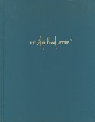 Cover image for The Ayn Rand Letter (1971-1976)