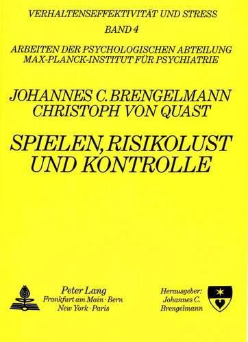Cover image for Spielen, Risikolust Und Kontrolle
