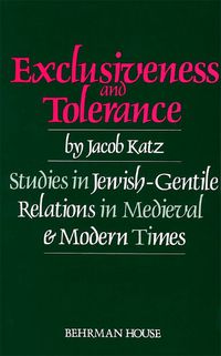 Cover image for Exclusiveness and Tolerance