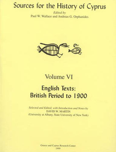 English Texts: British Period to 1900