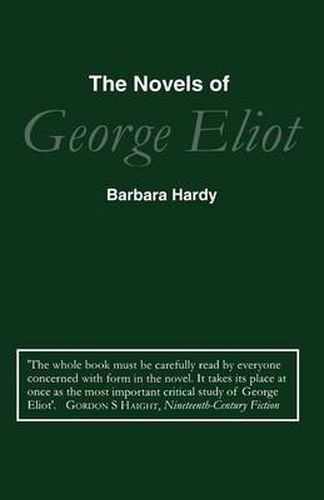 The Novels of George Eliot