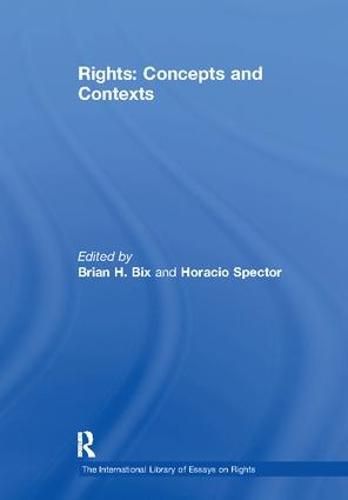 Cover image for Rights: Concepts and Contexts