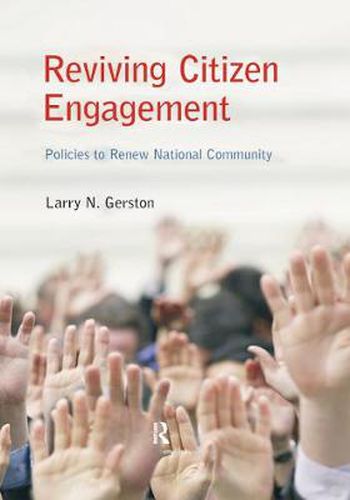 Cover image for Reviving Citizen Engagement: Policies to Renew National Community