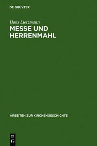 Cover image for Messe und Herrenmahl