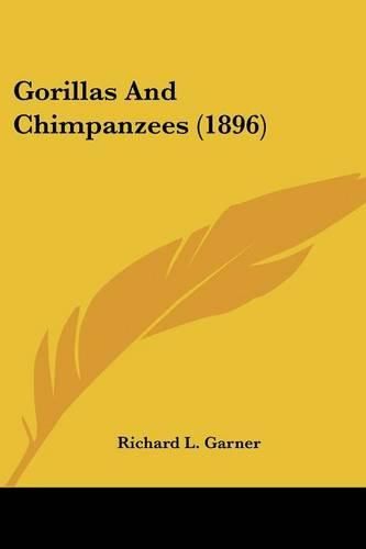 Cover image for Gorillas and Chimpanzees (1896)