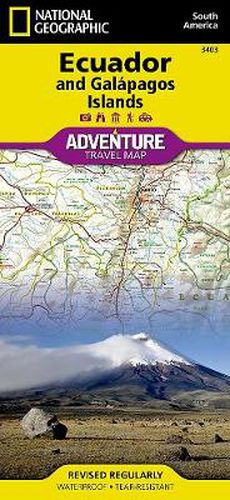 Cover image for Ecuador And Galapagos Islands: Travel Maps International Adventure Map