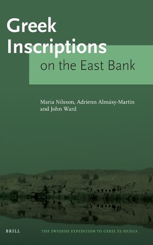 Cover image for Greek Inscriptions on the East Bank