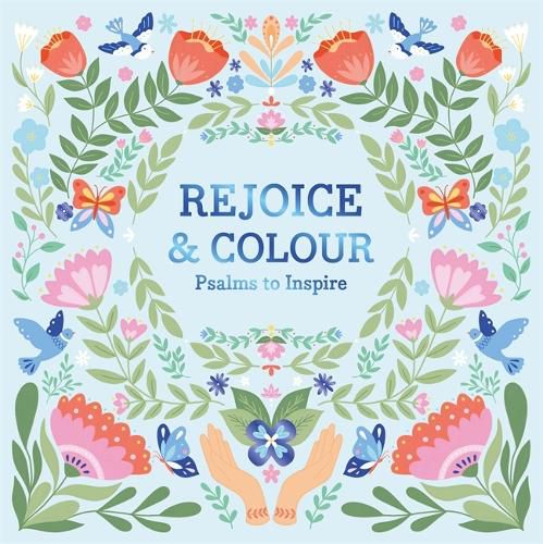 Cover image for Rejoice & Colour: Psalms to Inspire