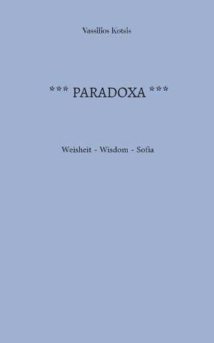 Cover image for Paradoxa