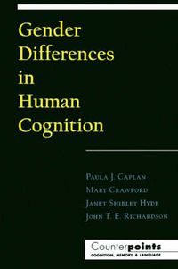 Cover image for Gender Differences in Human Cognition