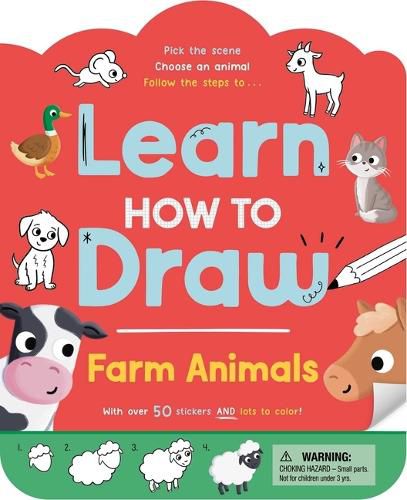 Cover image for Learn How to Draw: Farm Animals