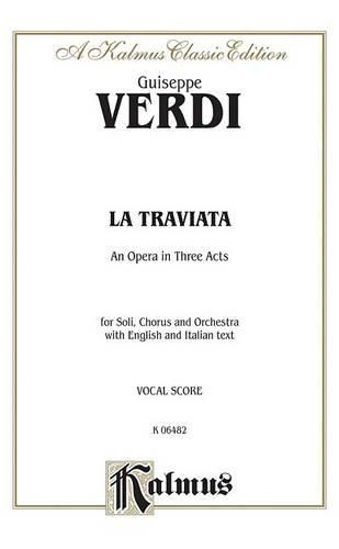 Cover image for La Traviata: Italian, English Language Edition, Vocal Score