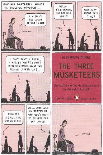 Cover image for The Three Musketeers: (Penguin Classics Deluxe Edition)