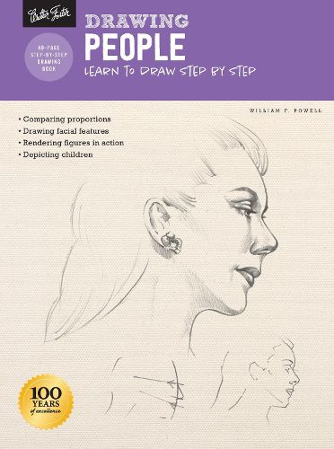 Cover image for Drawing: People with William F. Powell: Learn to draw step by step
