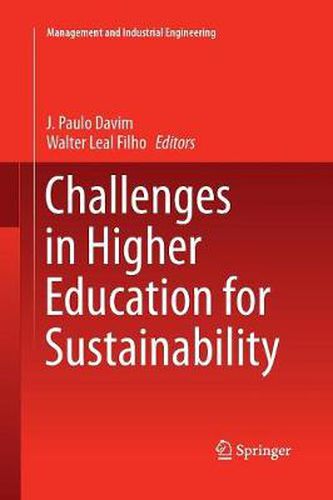 Cover image for Challenges in Higher Education for Sustainability