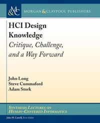 Cover image for HCI Design Knowledge: Critique, Challenge, and a Way Forward