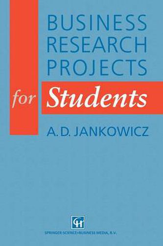 Cover image for Business Research Projects for Students