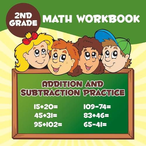 Cover image for 2nd Grade Math Workbook: Addition & Subtraction Practice