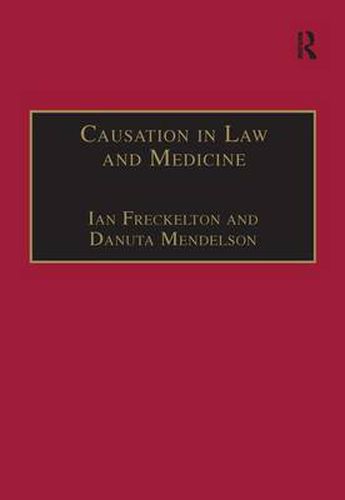 Cover image for Causation in Law and Medicine